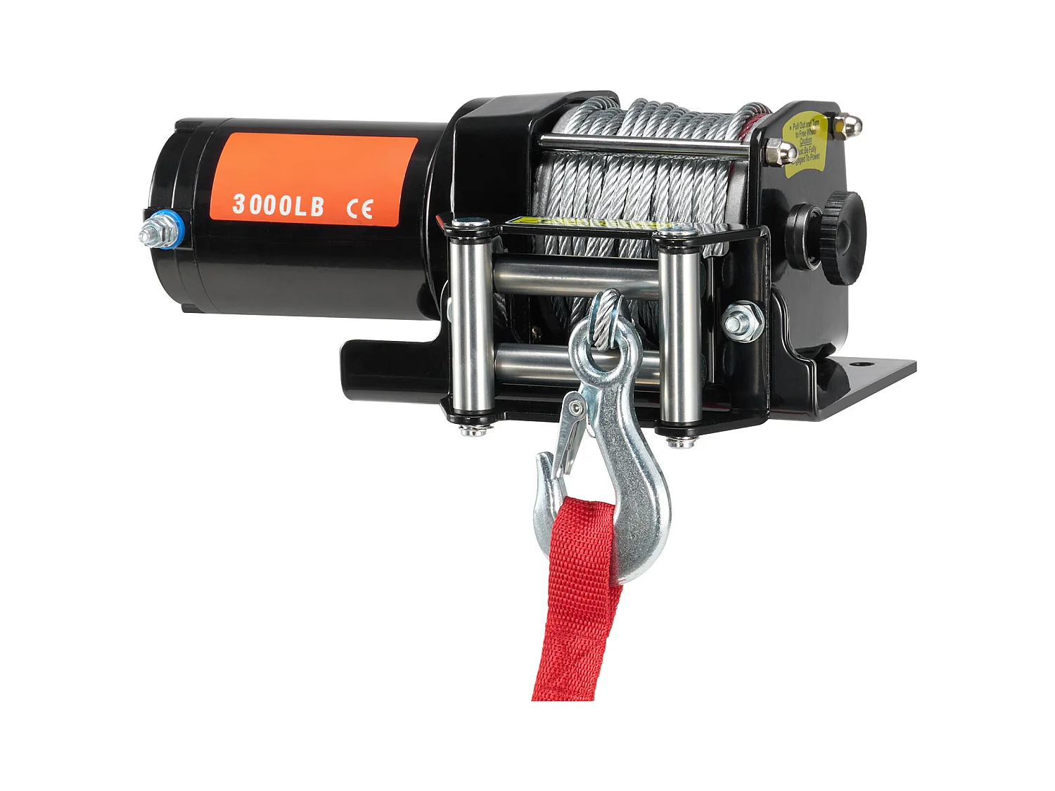 Treuil Électrique SucceBuy 3000 lb, VTT/UTV, Câble en Acier, Étanchéité IP55, Commande Filiaire