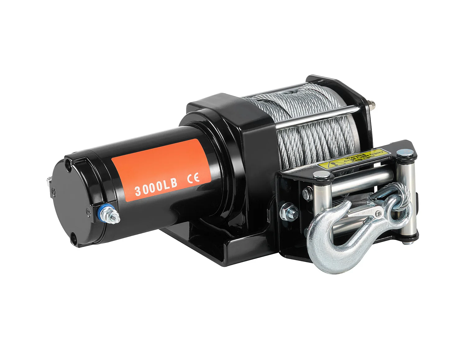 Treuil Électrique SucceBuy 3000 lb, VTT/UTV, Câble en Acier, Étanchéité IP55, Commande Filiaire