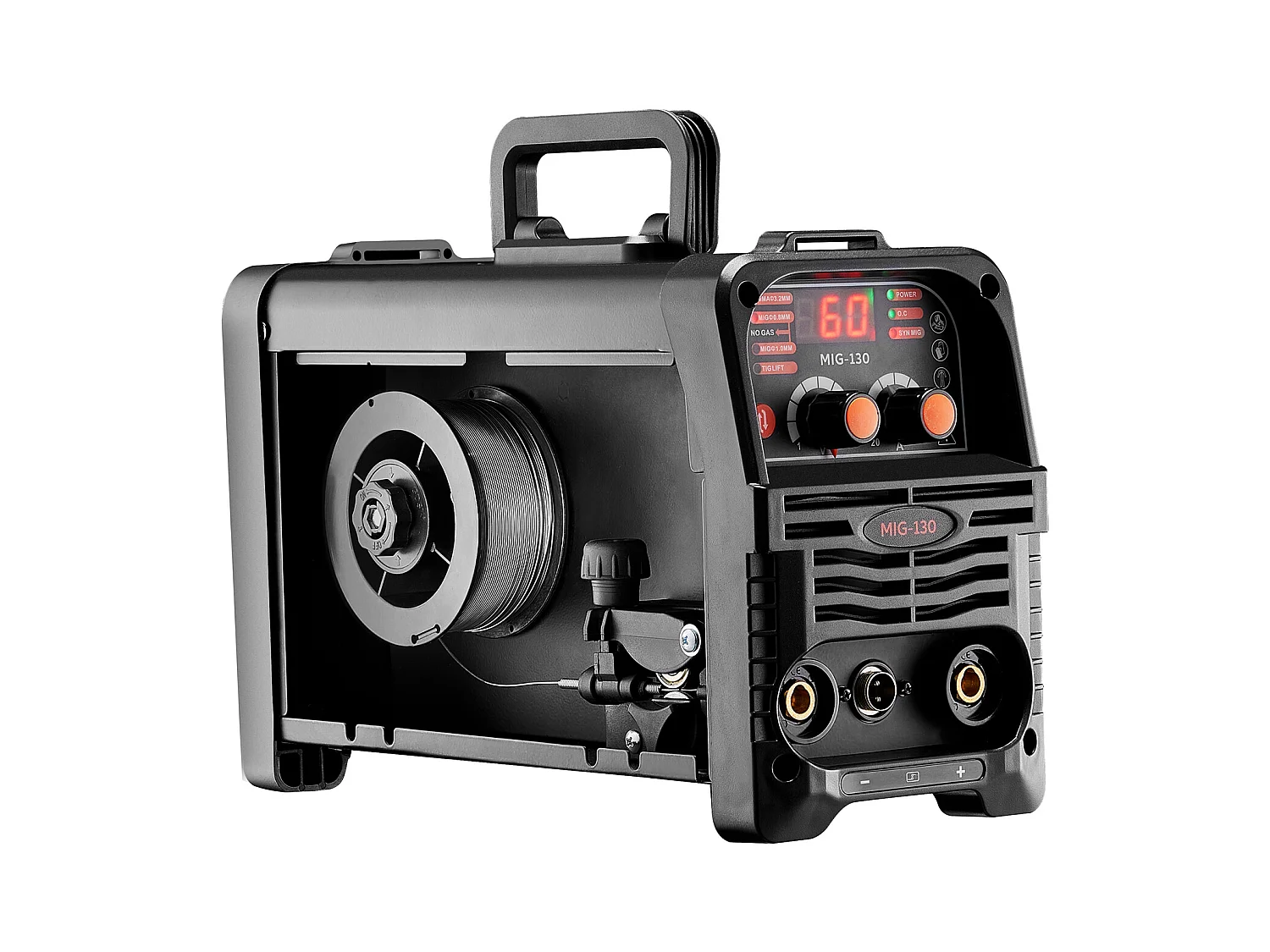 Saldatrice MIG SucceBuy - Soluzione di Saldatura Polivalente 130 A, Questa Macchina Portatile 3 in 1 Permette la Saldatura MIG a Filo Animato