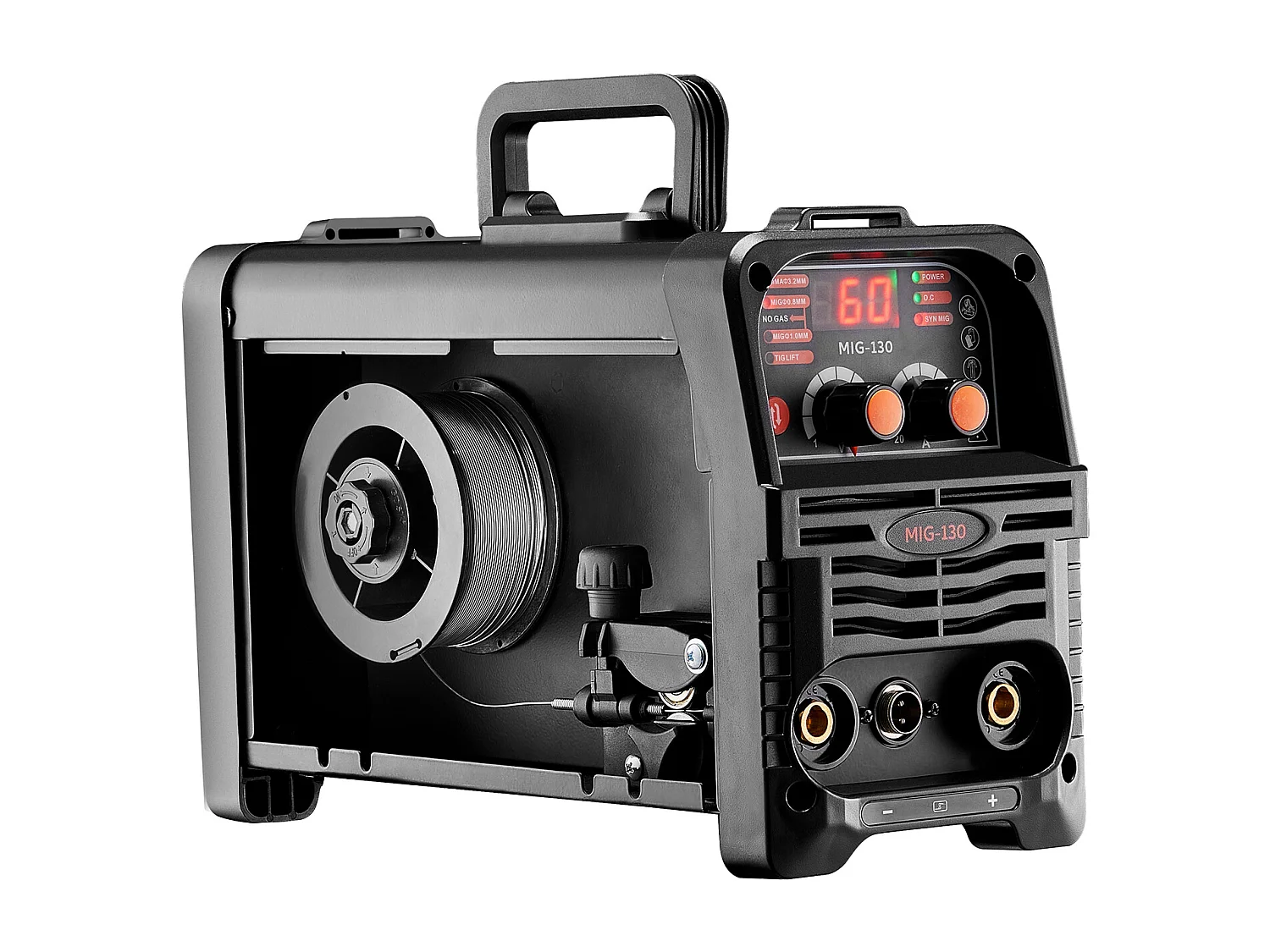 Máquina de Soldar MIG SucceBuy - Solución de Soldadura Versátil 130 A, Esta Máquina Portátil 3 en 1 Permite Soldadura MIG con Alambre Flux
