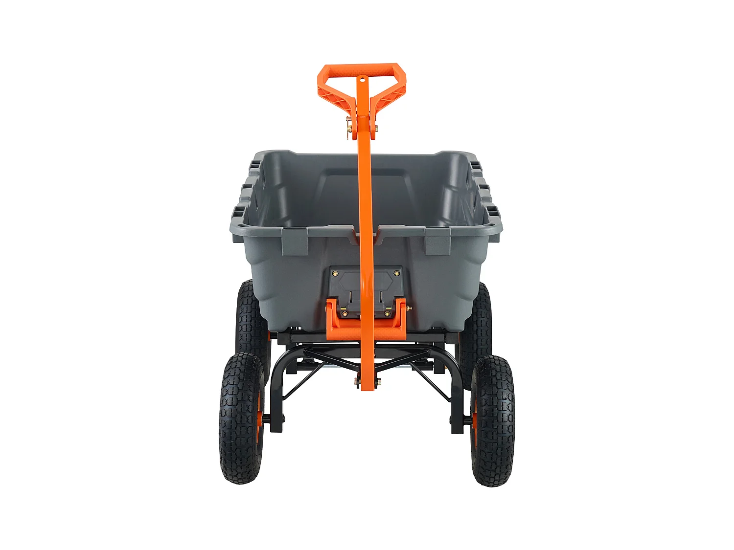 Carrello Ribaltabile da Giardino Poly SucceBuy Poly - Carrello da Giardino per Impieghi Gravosi, 6,48 piedi Cubi, 1200 libbre