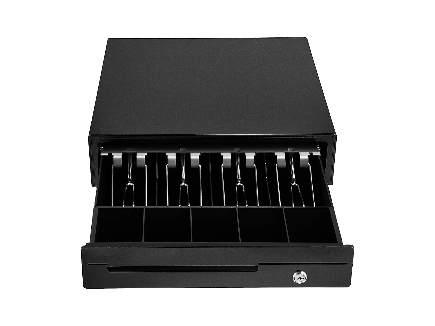 Compteuse de Billets SucceBuy 33cm pour Système de Point de Vente, 3 Méthodes de Déverrouillage, RJ11/RJ12