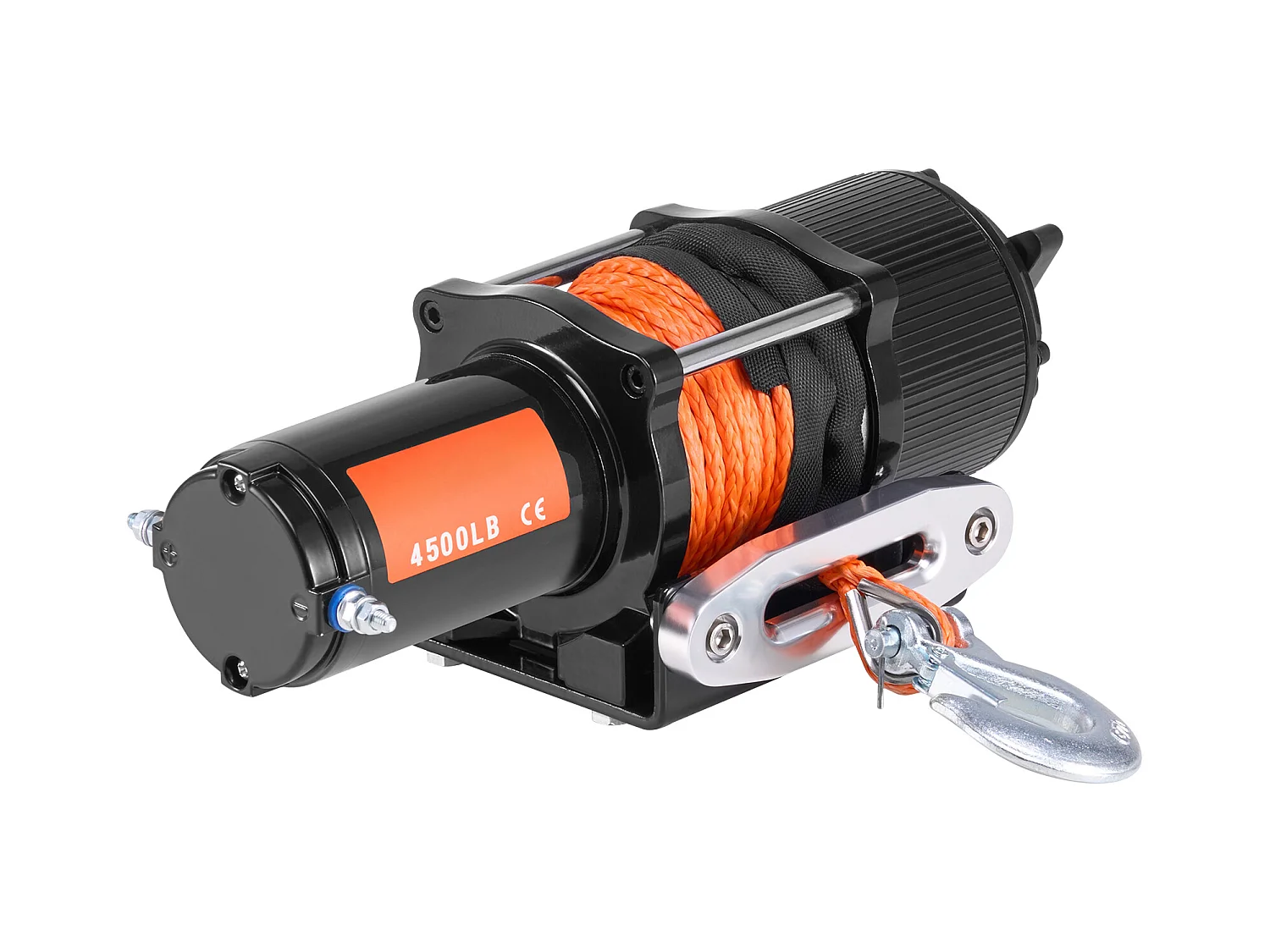 Treuil Électrique SucceBuy 4 500 lb, VTT/UTV, Corde Synthétique, Étanche, Télécommande