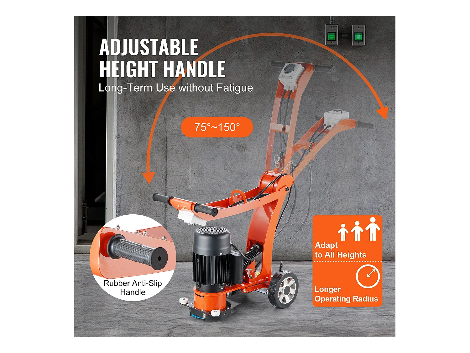 Foreuse à Béton SucceBuy 17.7Cm 1500W 2.0HP