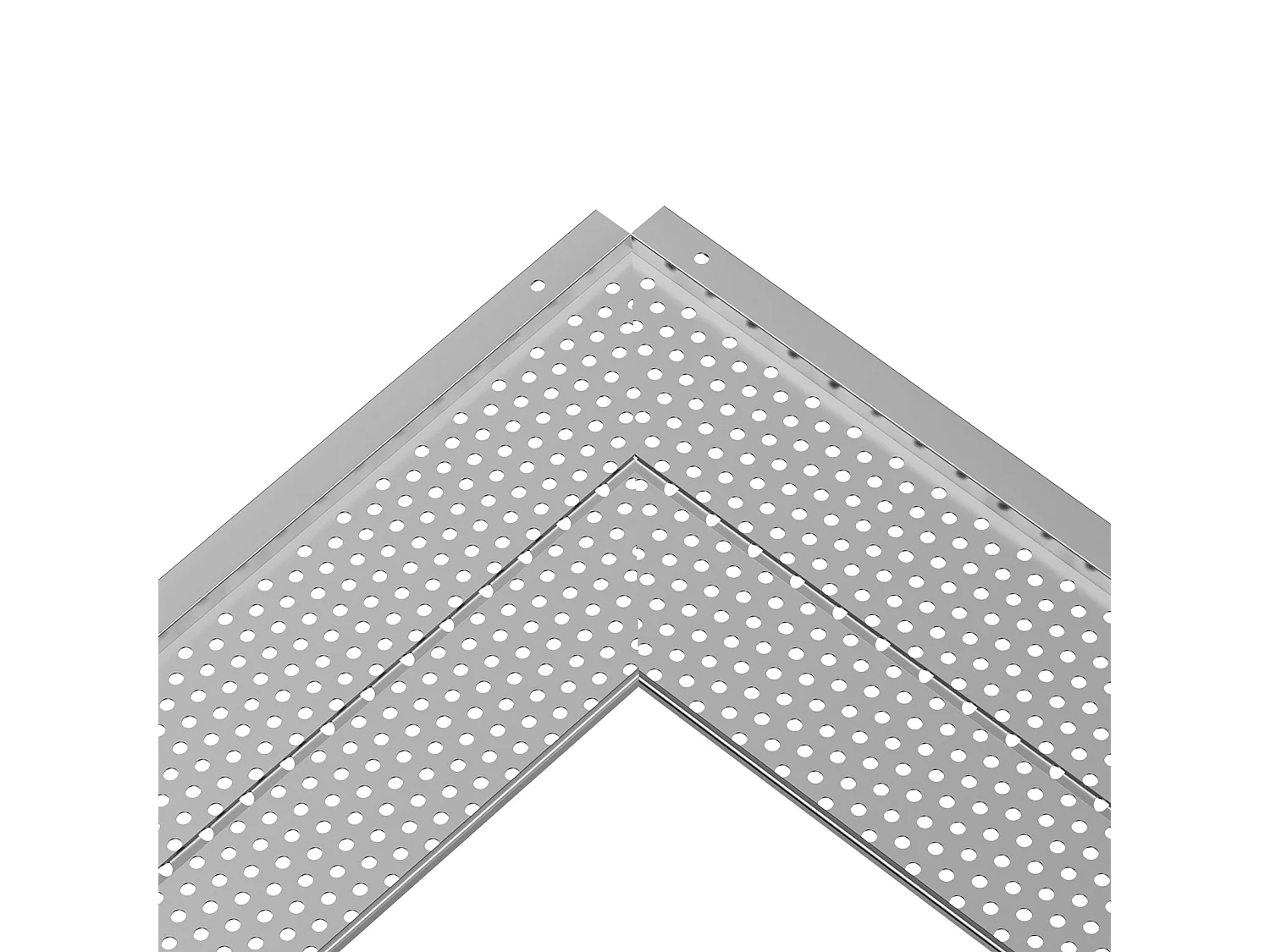 Protège-Gouttière SucceBuy Gutter Guard 12.7cm de Large, Longueur de 63.4m, Couverture en Maille pour Feuilles