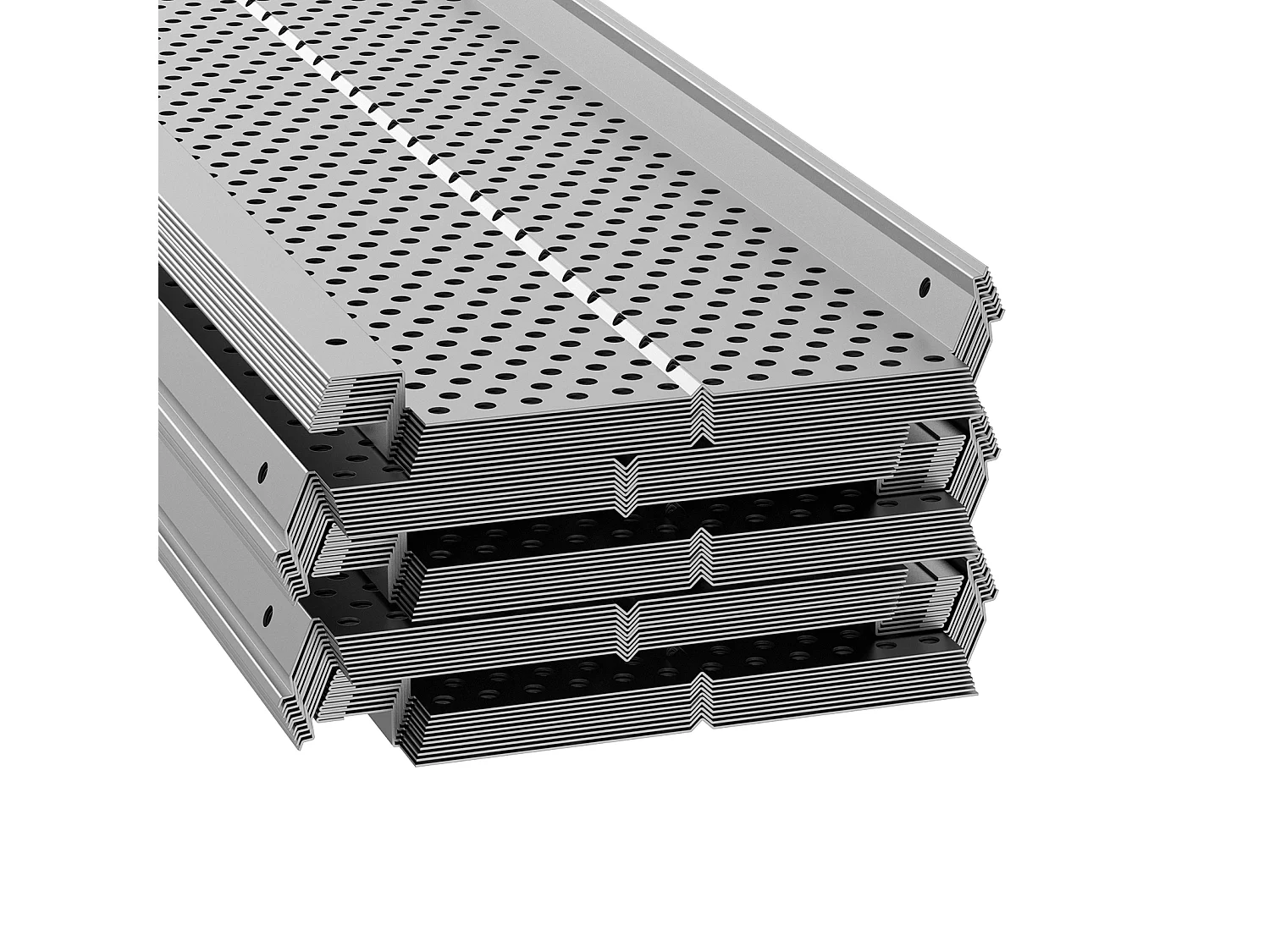 Protège-Gouttière SucceBuy Gutter Guard 12.7cm de Large, Longueur de 63.4m, Couverture en Maille pour Feuilles