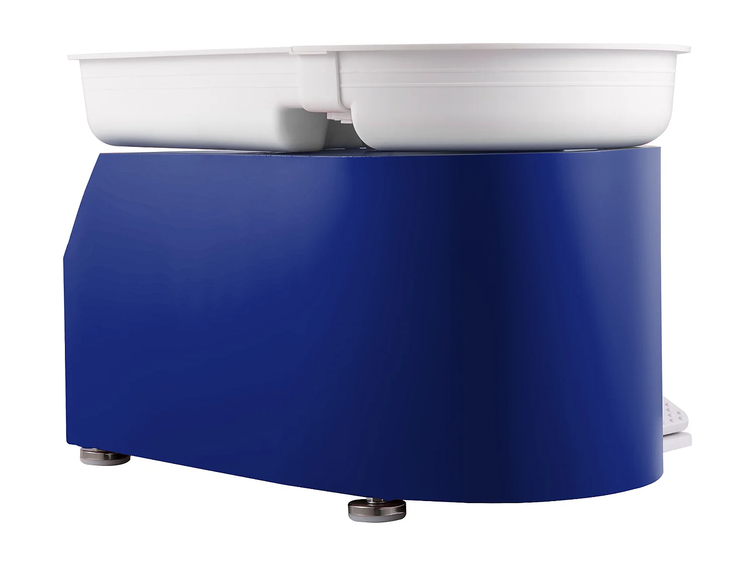 Tour de Potier SucceBuy Tour de Potier 28cm, Céramique avec Pédale, Outils de Sculpture, Bleu