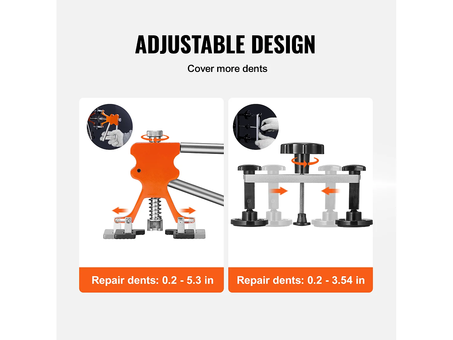 Outil de Débosselage SucceBuy Outil de Débosselage de Voiture | Débosselage sans Peinture | Kit de Réparation de Véhicule