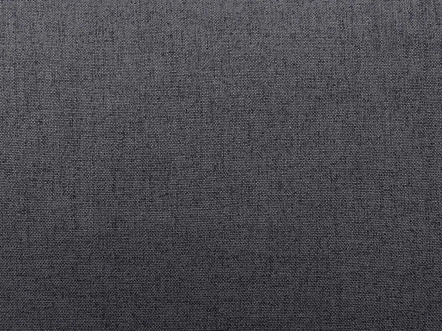 Canapé d'angle panoramique convertible en simili gris anthracite et noir GAZUR