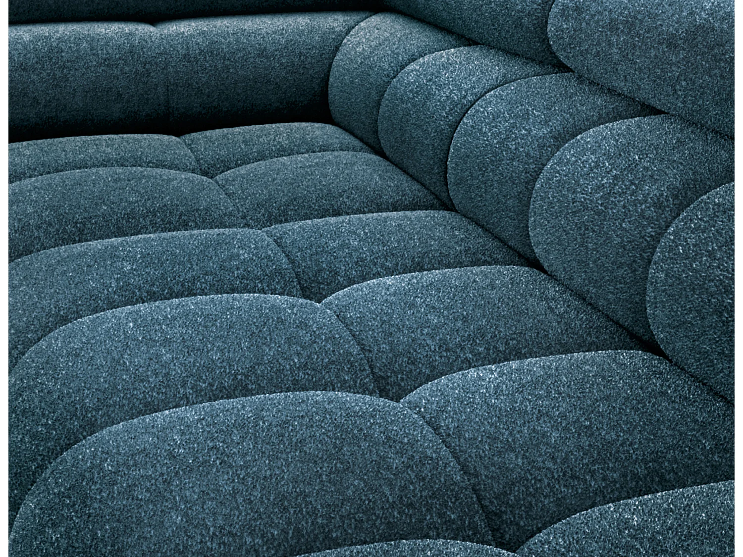 Ecksofa Latina L/Stoffbezug/Blau