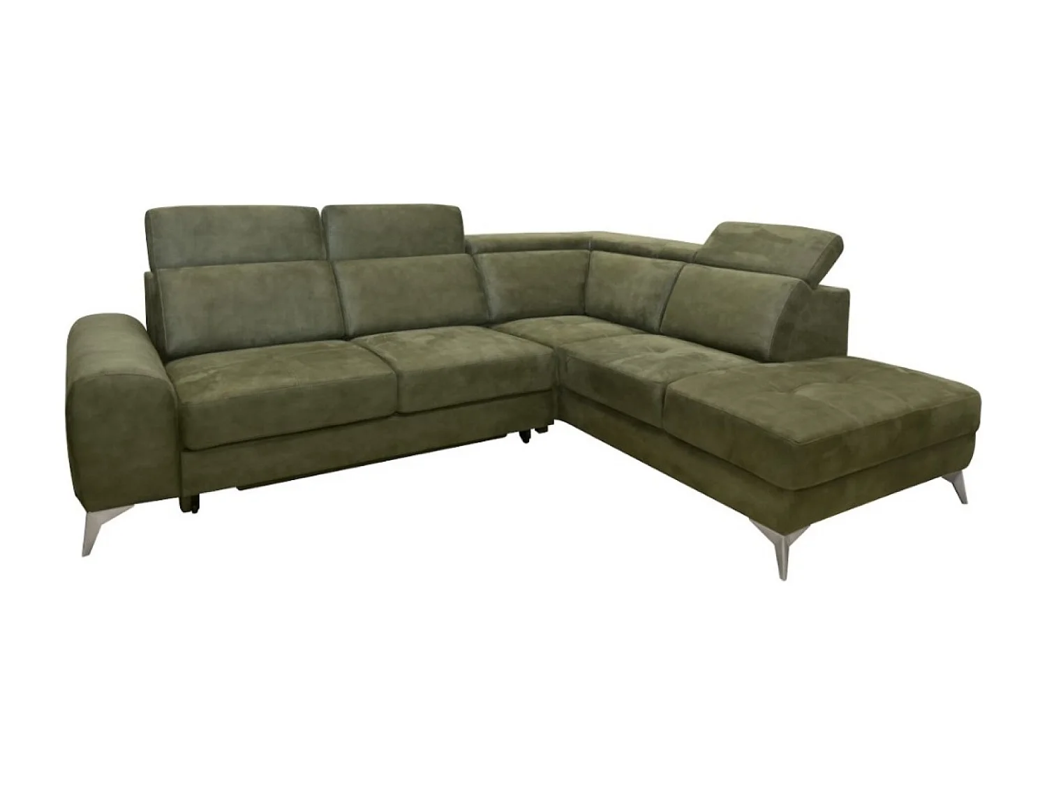 Canapé Corner Diego  R  /revêtement tissu/Vert