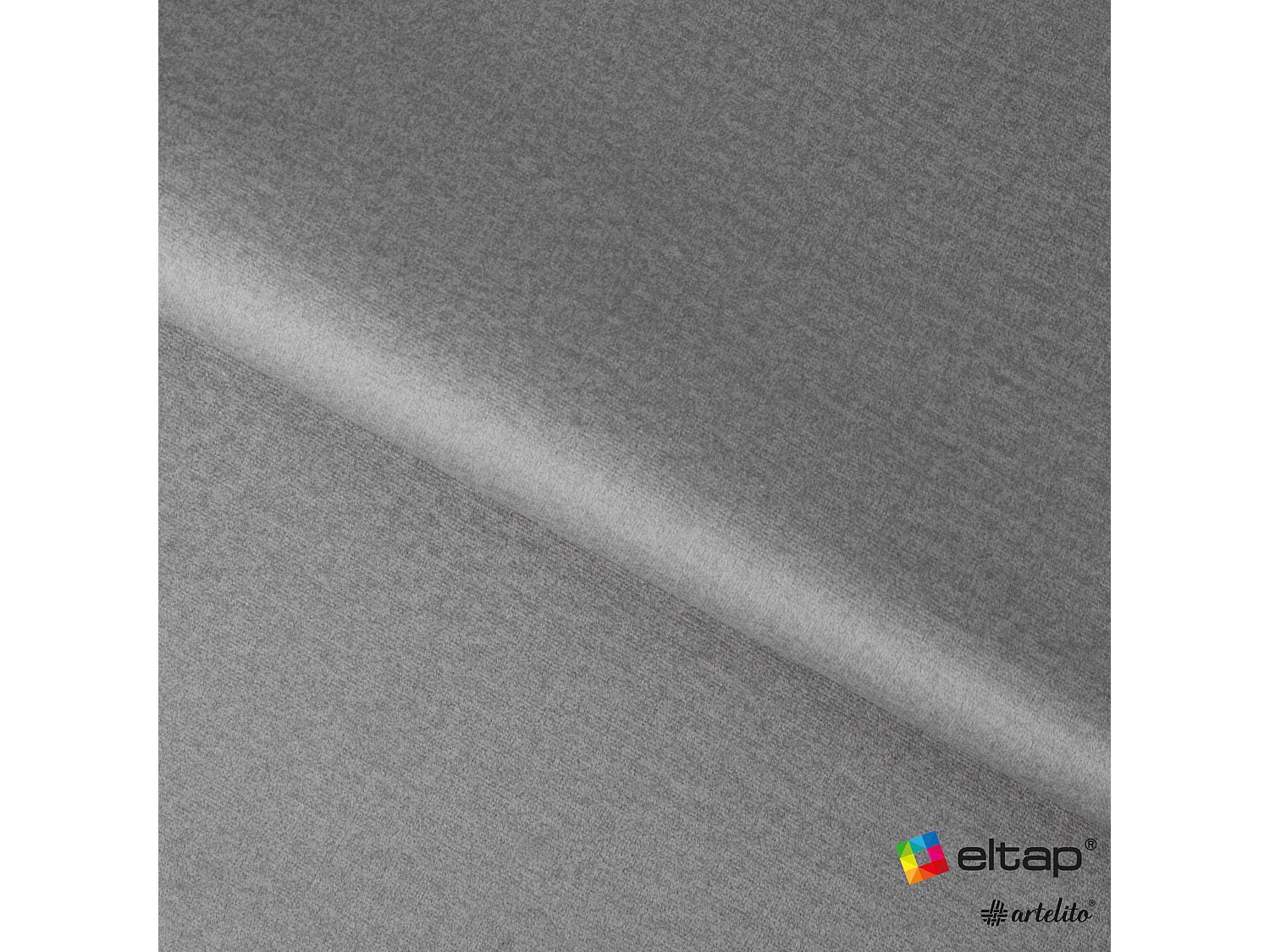 Divano d'angolo Lopez R/rivestimento in tessut/Grigio