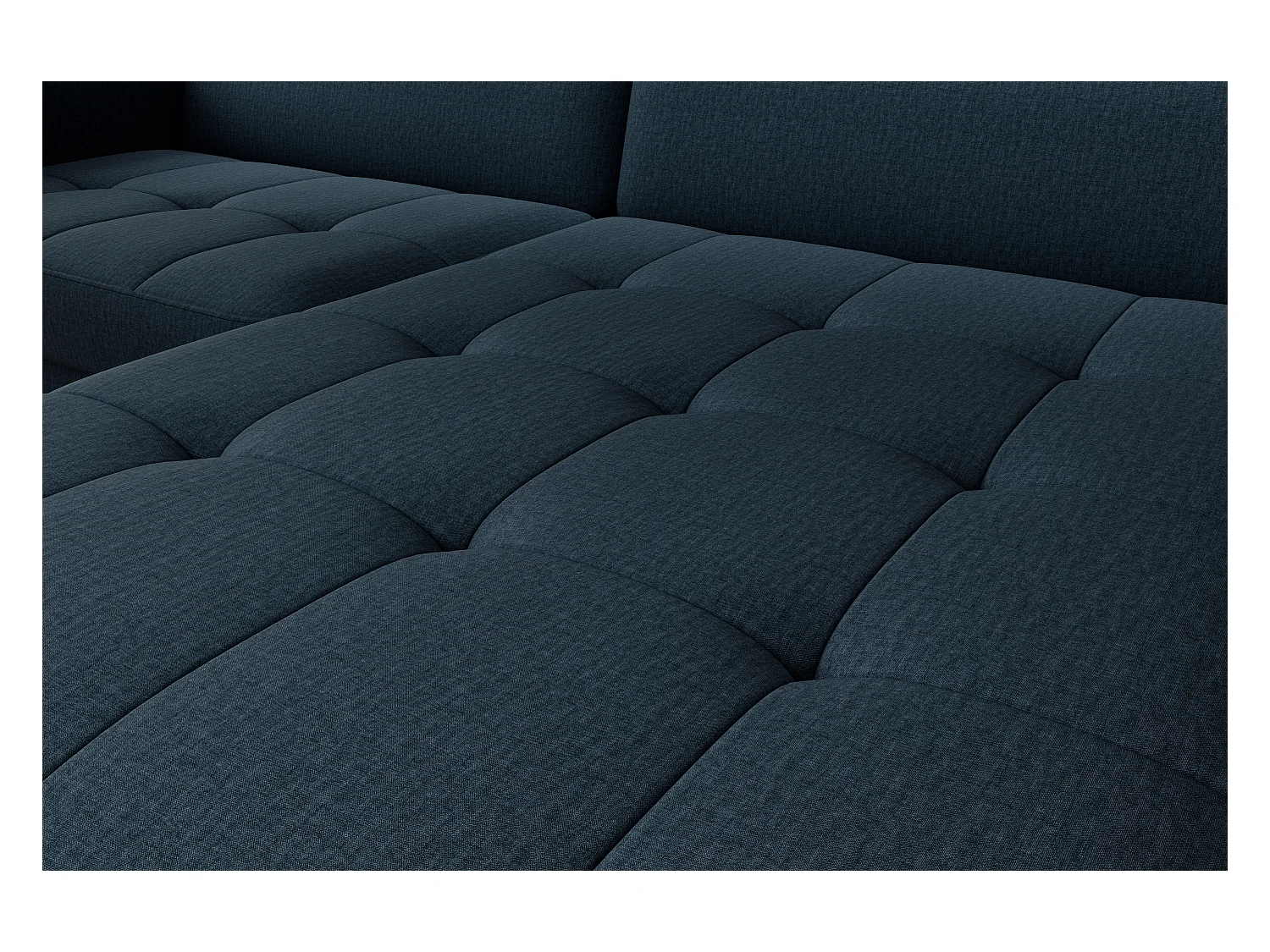 Ecksofa Tippo L / An Lager/Stoffbezug/Blau