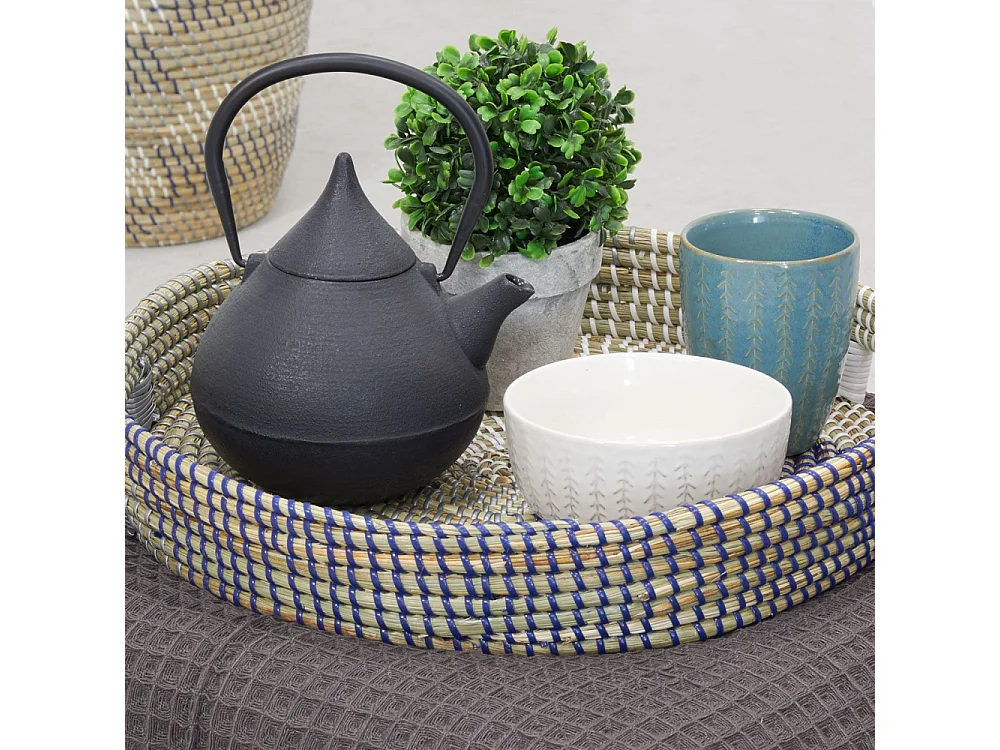 Mug classique en grès Chevrons Lot de 6