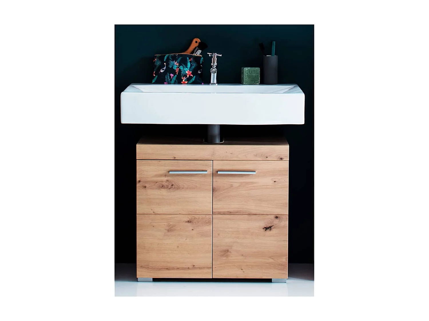 Kelia onderkast van natuurlijk eikenhout 60 cm