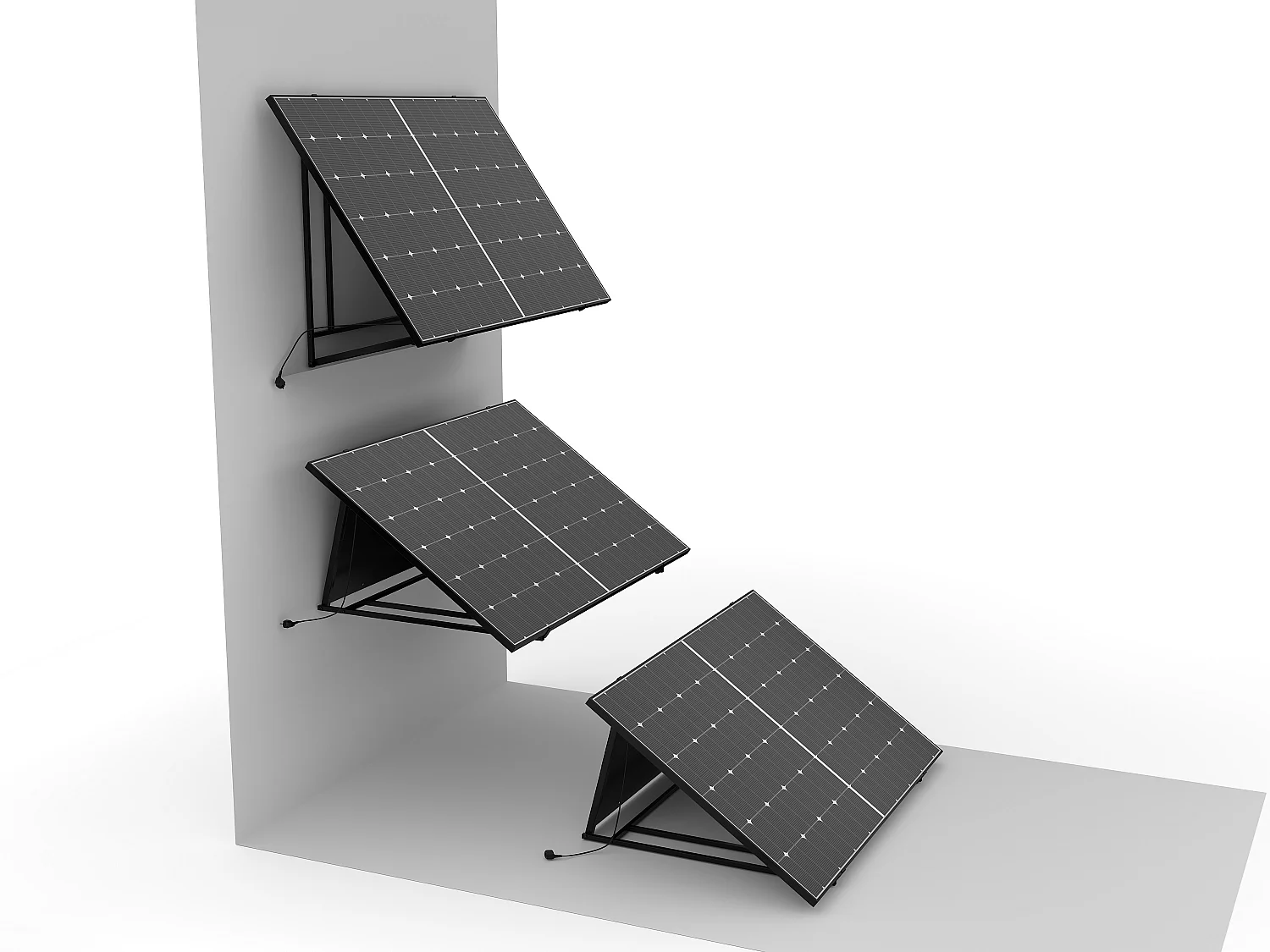 Kit panel solar Plug and Play + batería de almacenamiento - 425 W - LUMINOSER