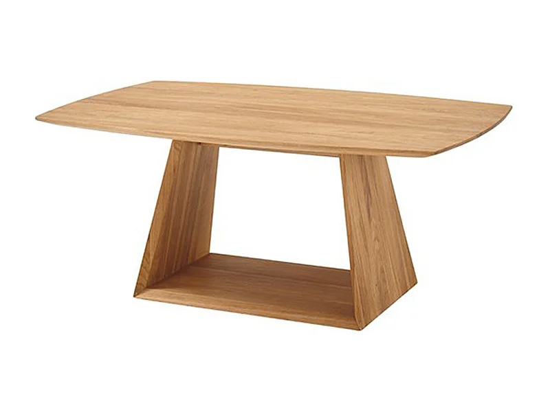 Table basse en chêne sauvage huilé - Longueur 110 x Hauteur 45 x Profondeur 70 cm