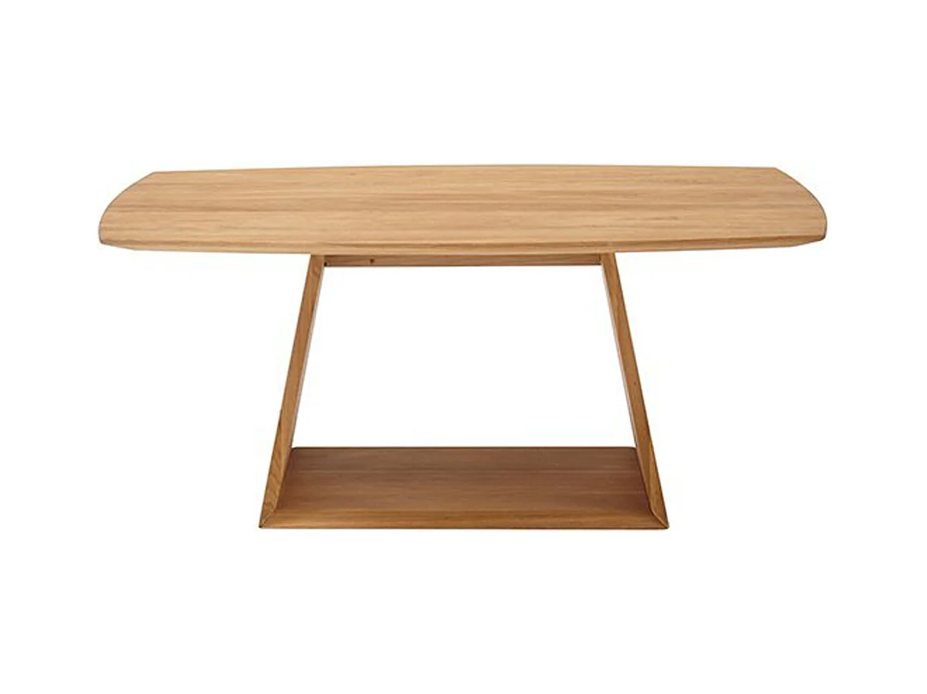 Table basse en chêne sauvage huilé - Longueur 110 x Hauteur 45 x Profondeur 70 cm