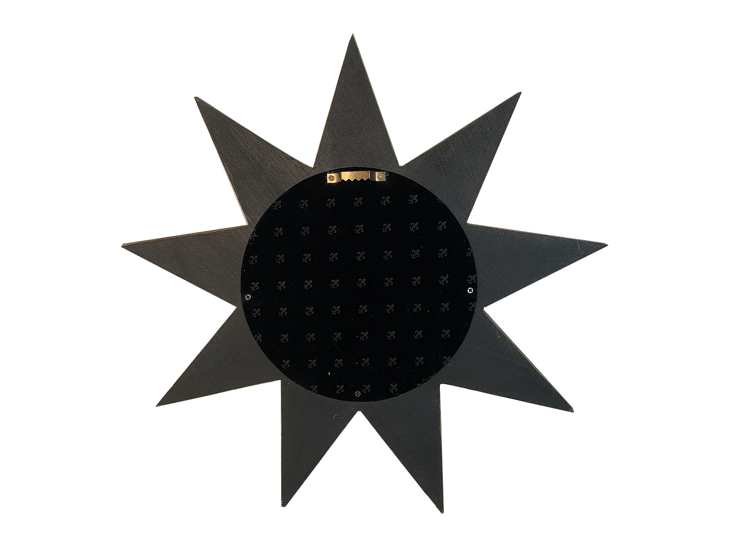 Miroir étoile facettes doré 34cm