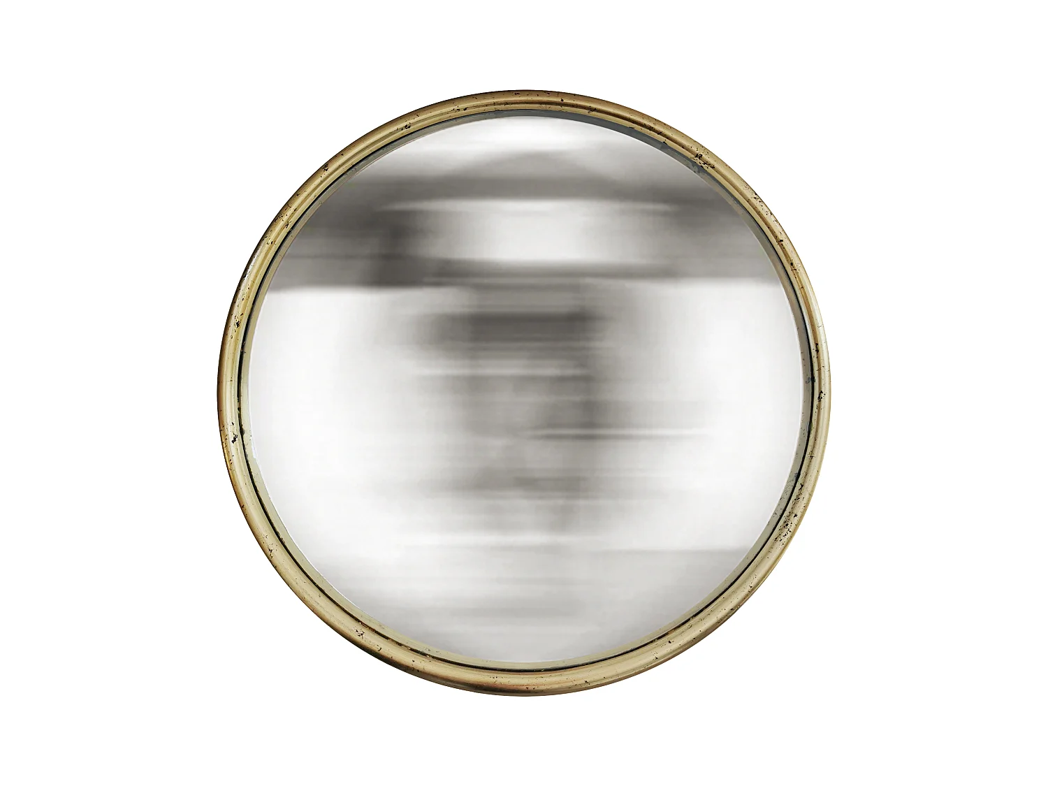 Miroir rond convexe bords fins 80 cm