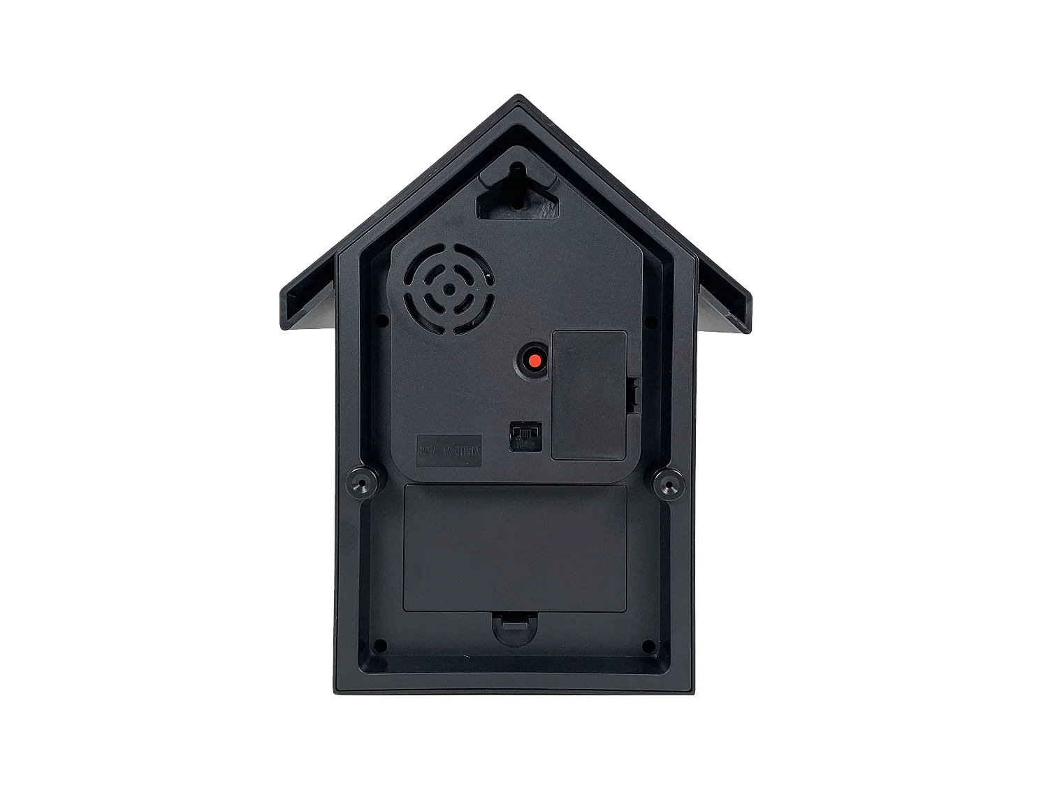 Horloge coucou 20x10x34.5cm Noir et Blanc