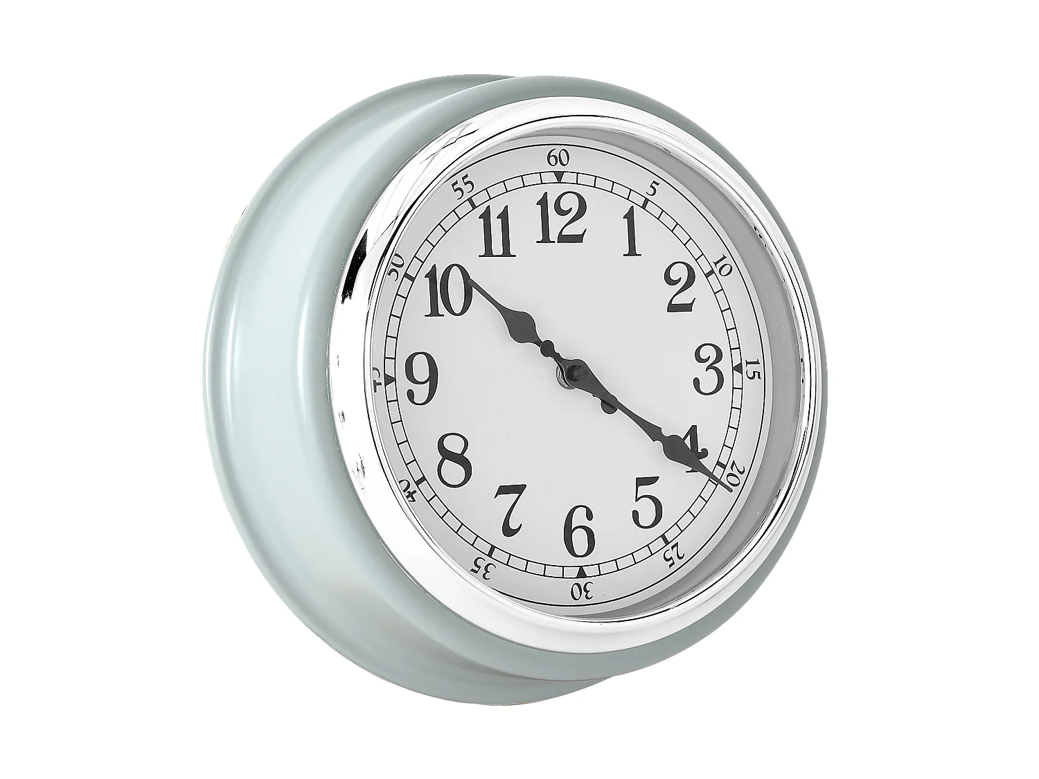 Horloge bleu clair 30x30cm