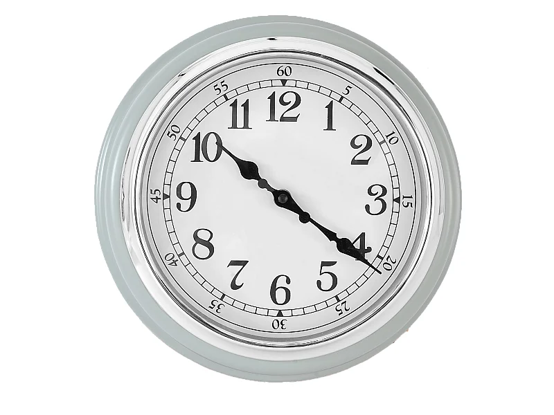 Horloge bleu clair 30x30cm