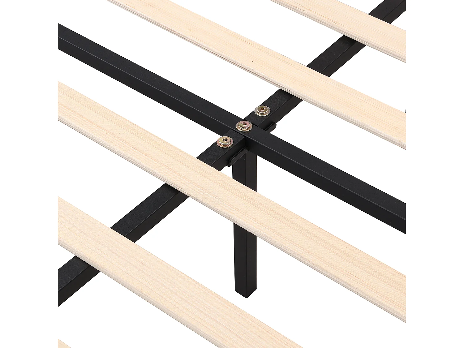 Lit adulte 140x200 cm - Lit double avec tête de lit réglable et sommier à lattes - velours rose