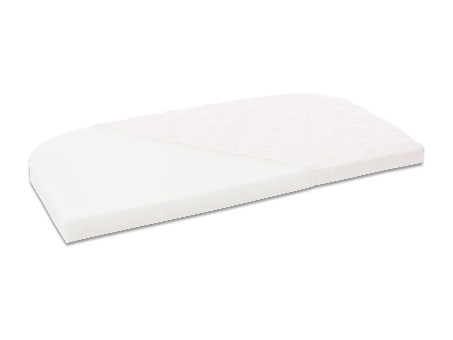 ORIGINAL - Matelas Babybay Classic Cotton Soft en coton-polyester. L - H - P : 81 - 5 - 41,5 cm