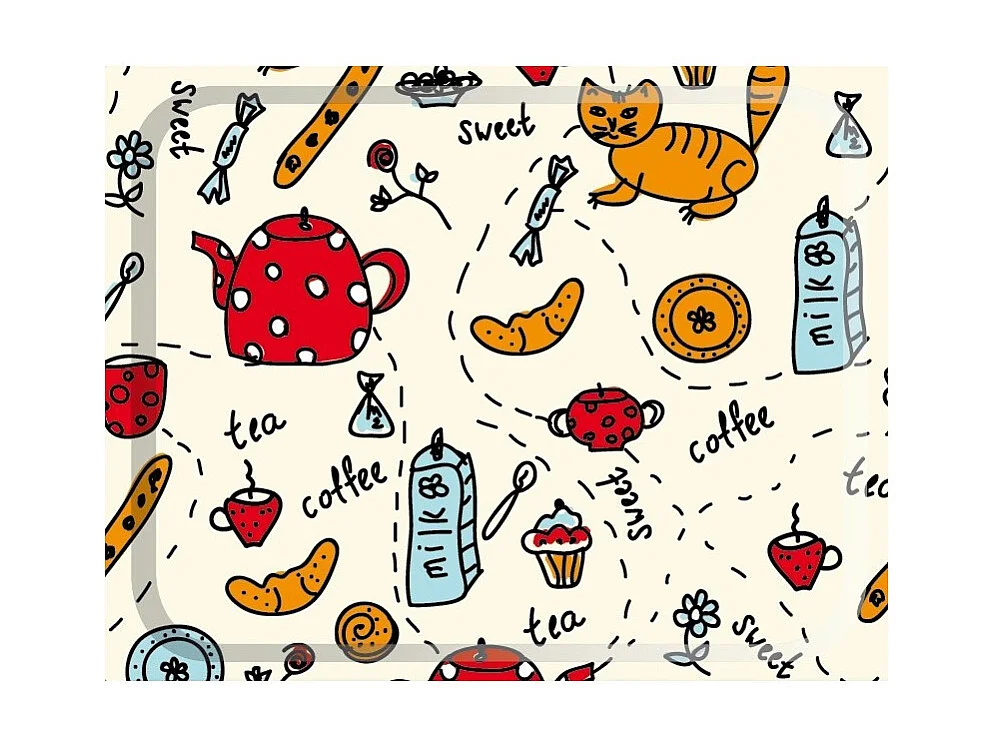 Desserte pliante BAUHAUS avec roulettes – Structure blanche, 2 niveaux, 4 positions