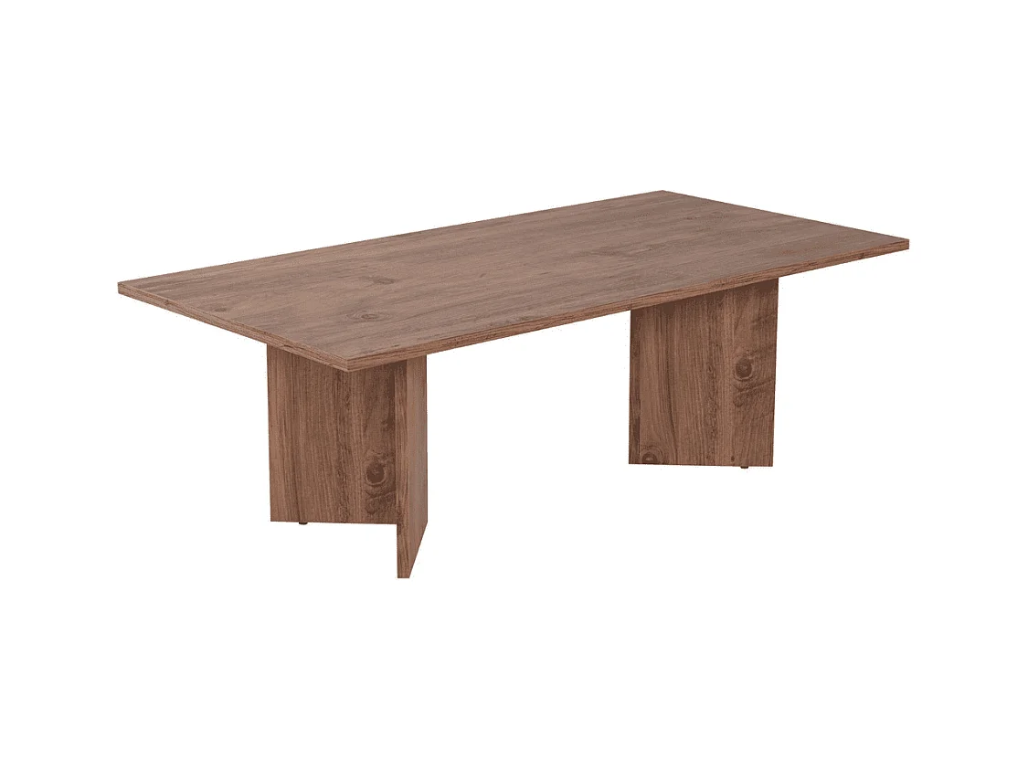 Table basse avec plateau rectangulaire L120 cm - SABIN