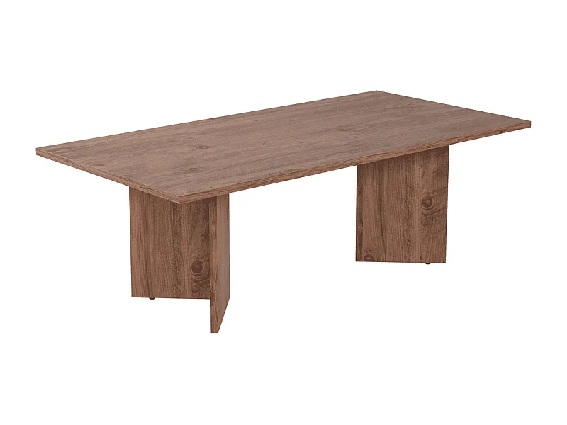 Table basse avec plateau rectangulaire L120 cm - SABIN