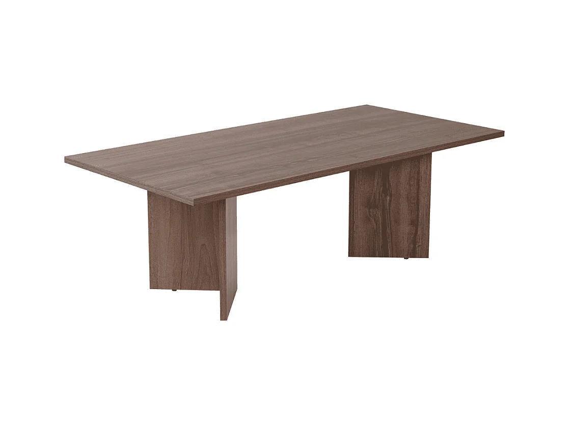 Table basse avec plateau rectangulaire L120 cm - SABIN