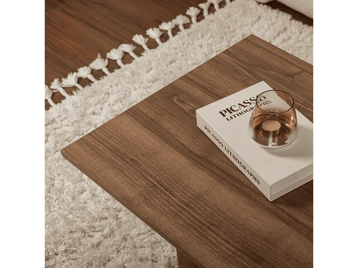 Couchtisch mit rechteckiger Platte L119 cm - SABIN