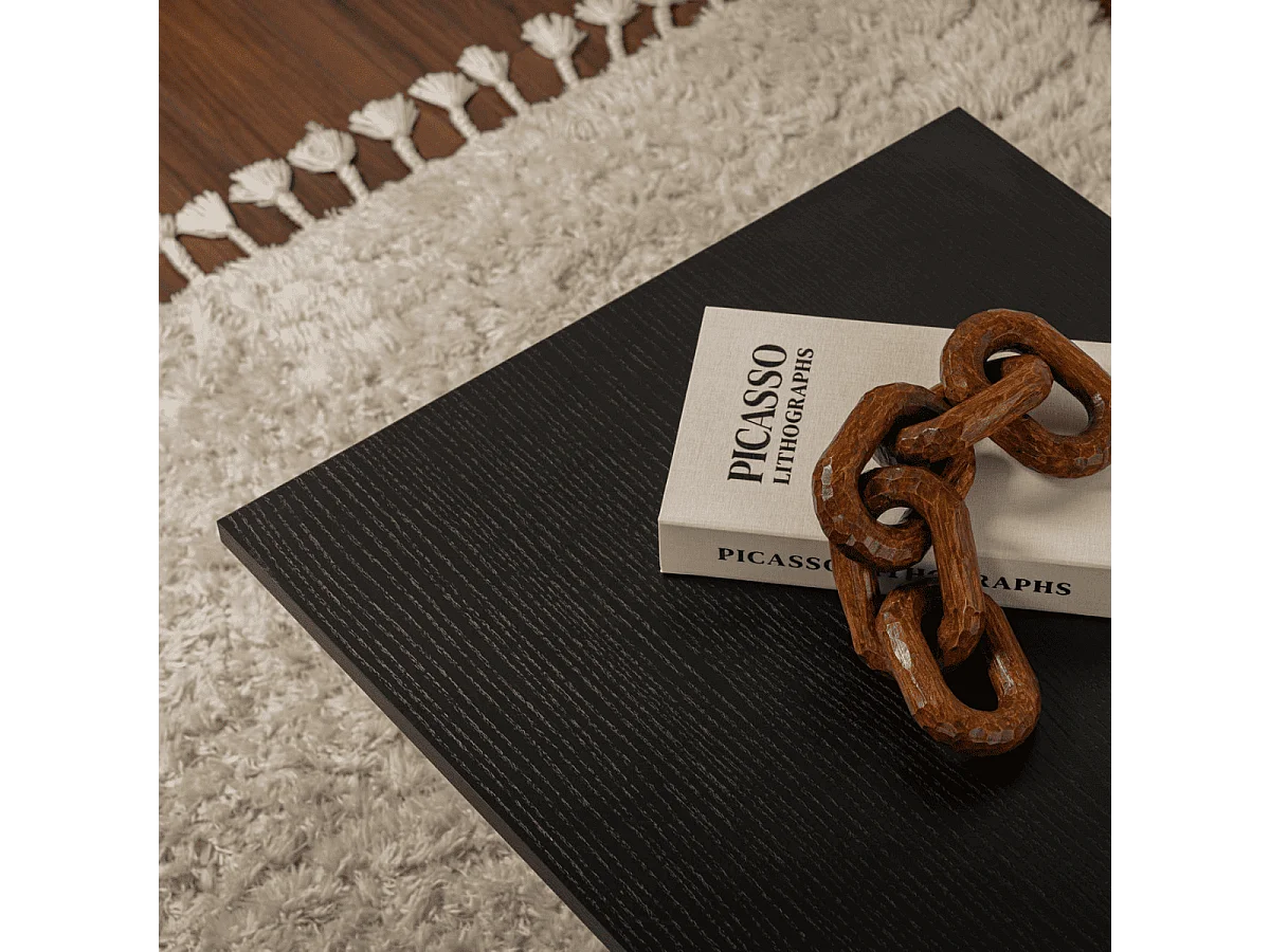 Salontafel met rechthoekig blad L119 cm - SABIN