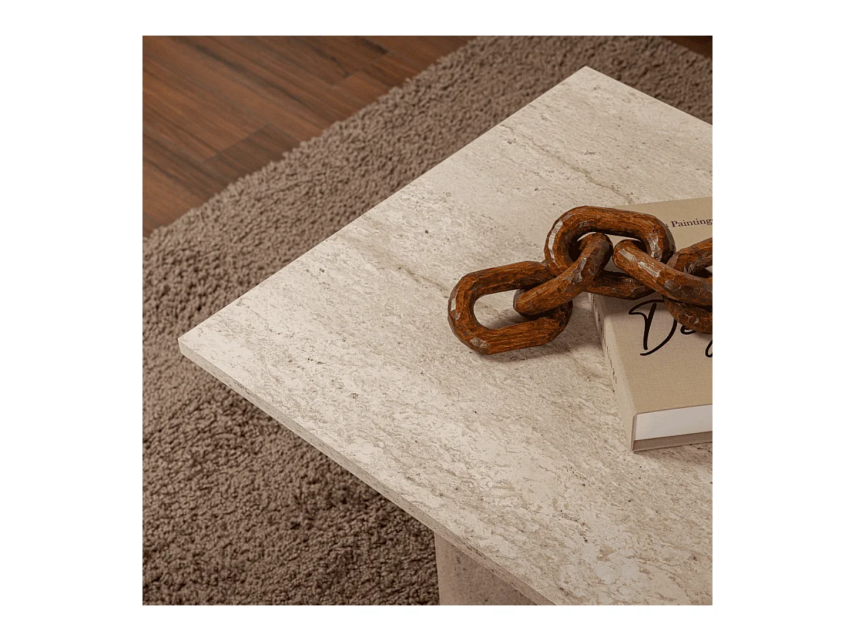 Couchtisch mit rechteckiger Platte L119 cm - SABIN