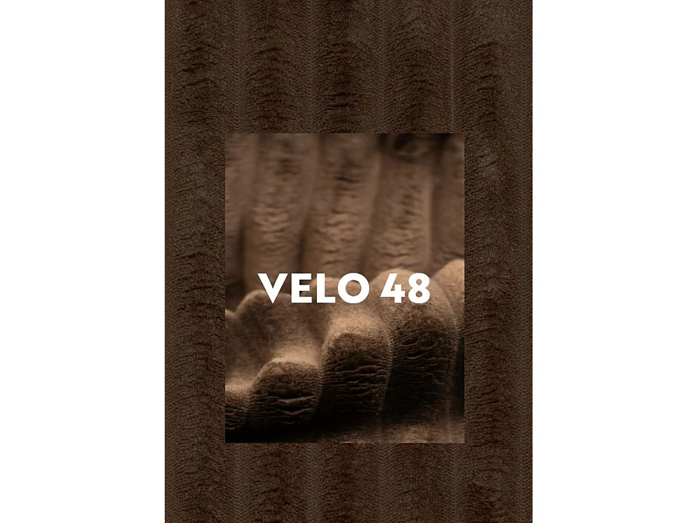 Lit à sommier tapissier avec sommier et surmatelas TRENTO en tissu peluche 200x200 cm marron H3-Bonell