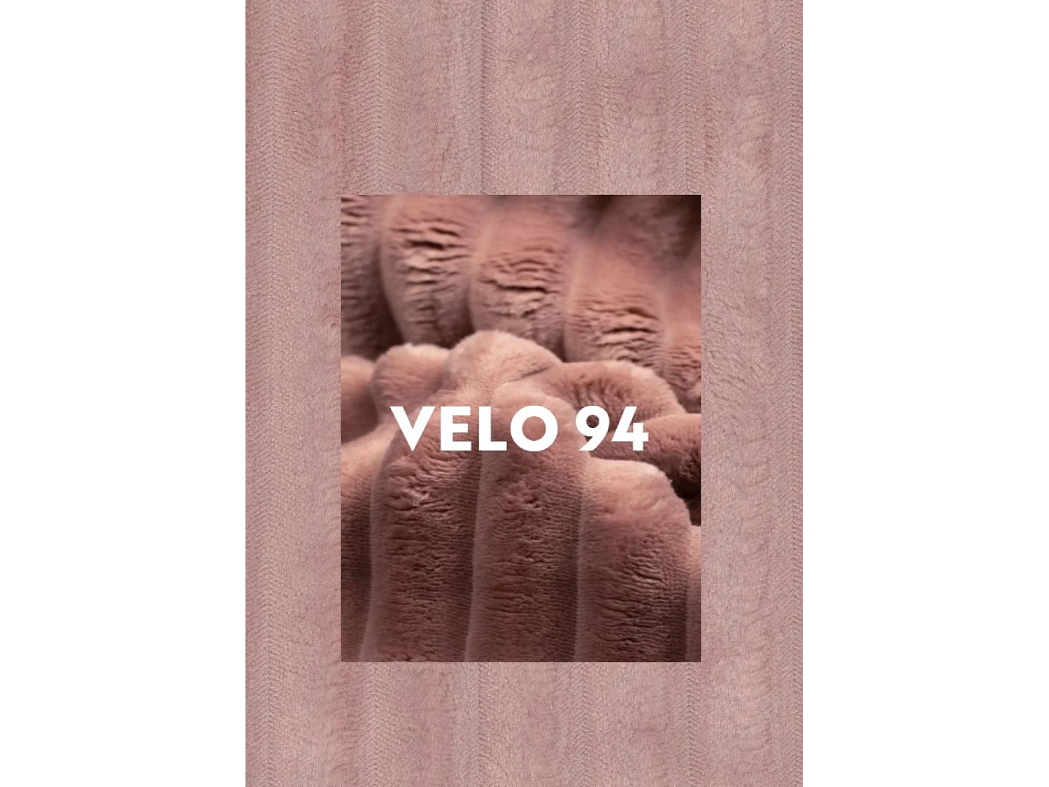 Lit boxspring avec sommier et surmatelas TRENTO tissu peluche cordon 160x200 cm rose H3-Bonell