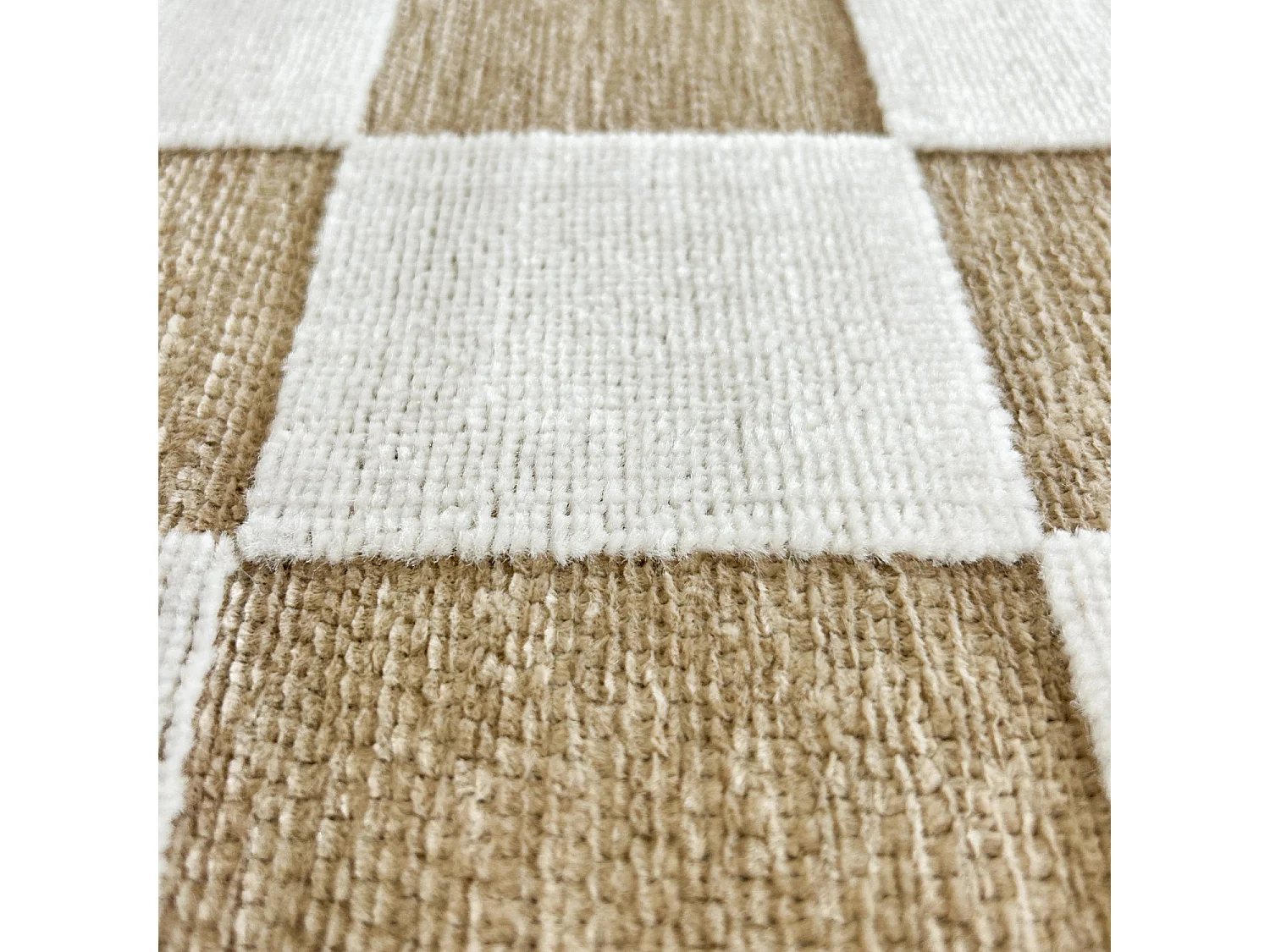 Tapis d'extérieur - 228x340cm - Beige - Réversible - 100% polypropylène - 1350gr / m² - RIO