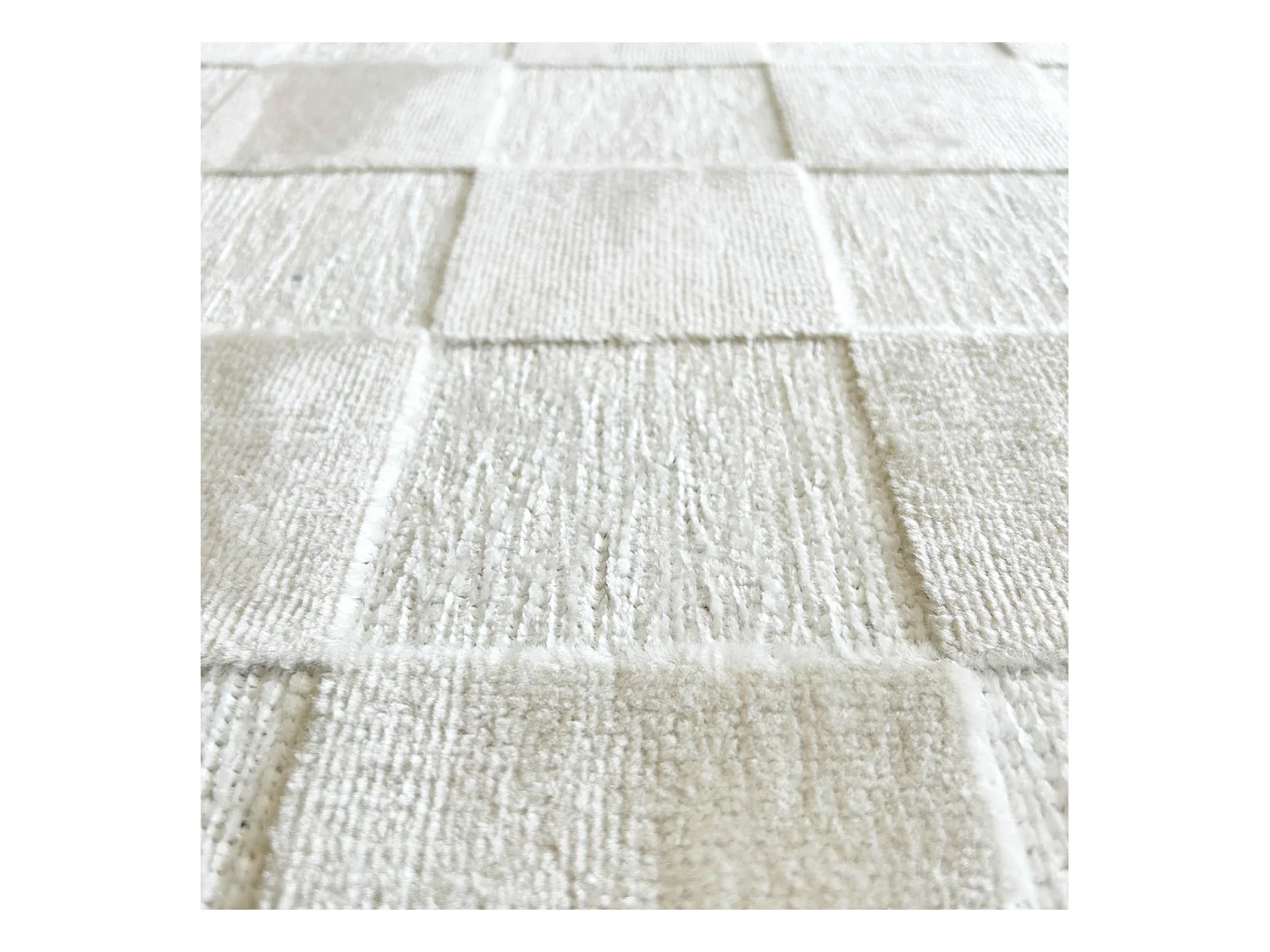 Tapis d'extérieur - 228x340cm - Blanc - Réversible - 100% polypropylène - 1350gr / m² - SYDNEY