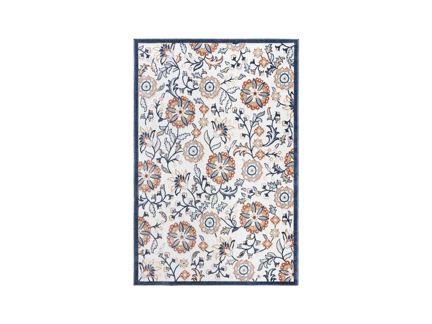 Tapis d'extérieur - 228x340cm - Blanc - Réversible - 100% polypropylène - 1350gr / m² - BRASILIA