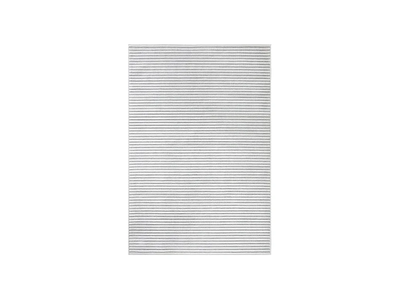 Tapis d'extérieur - 152x230cm - Gris - Réversible - 100% polypropylène - 1350gr / m² - GOA