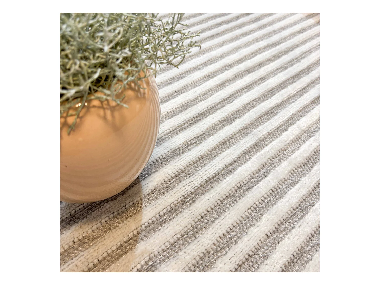 Tapis d'extérieur - 152x230cm - Gris - Réversible - 100% polypropylène - 1350gr / m² - GOA