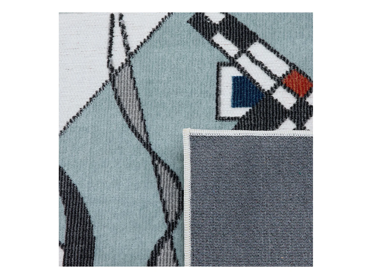 Tapis d'extérieur - 152x230cm - Blanc - Réversible - 100% polypropylène - 1350gr / m² - OURIKA