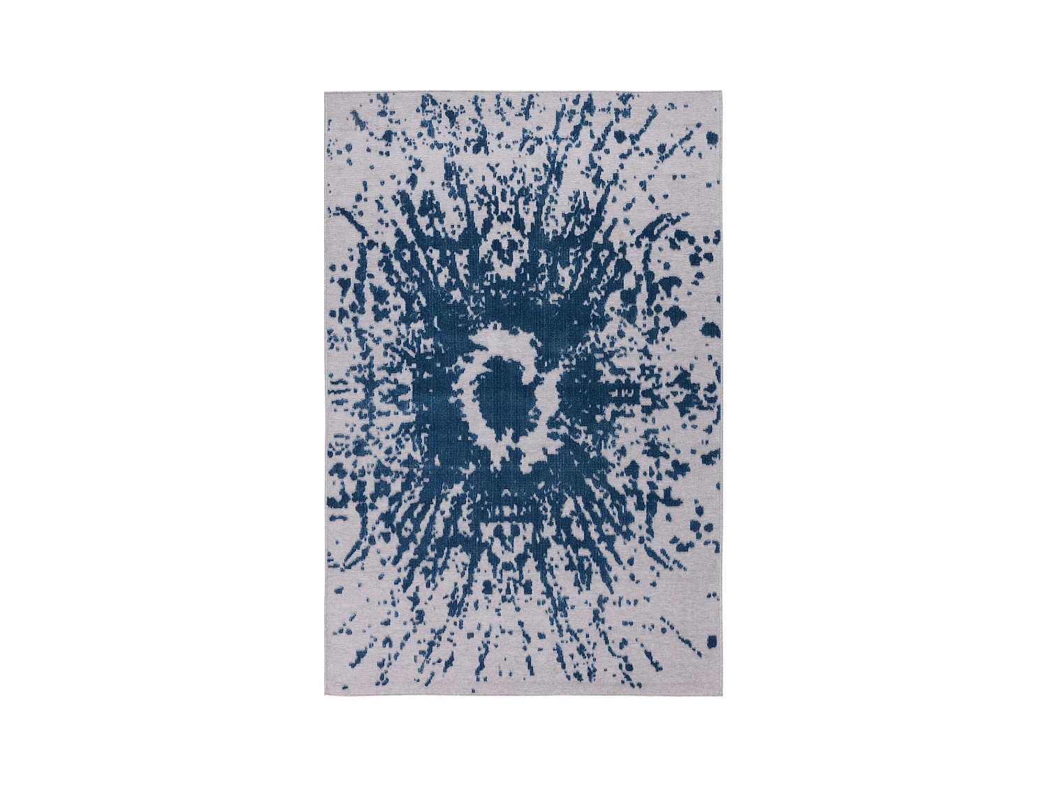 Tapis d'extérieur - 152x230cm - Bleu - Réversible - 100% polypropylène - 1350gr / m² - BYBLOS