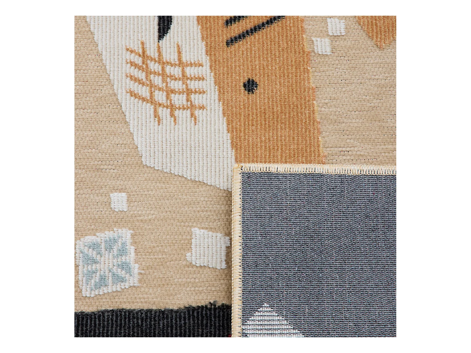 Tapis d'extérieur - 228x340cm - Beige - Réversible - 100% polypropylène - 1350gr / m² - SEVILLE