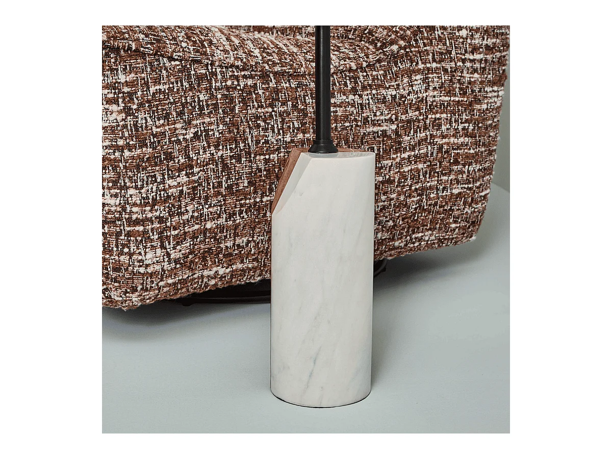 Sellette avec piètement en marbre D23 cm - ERNEST