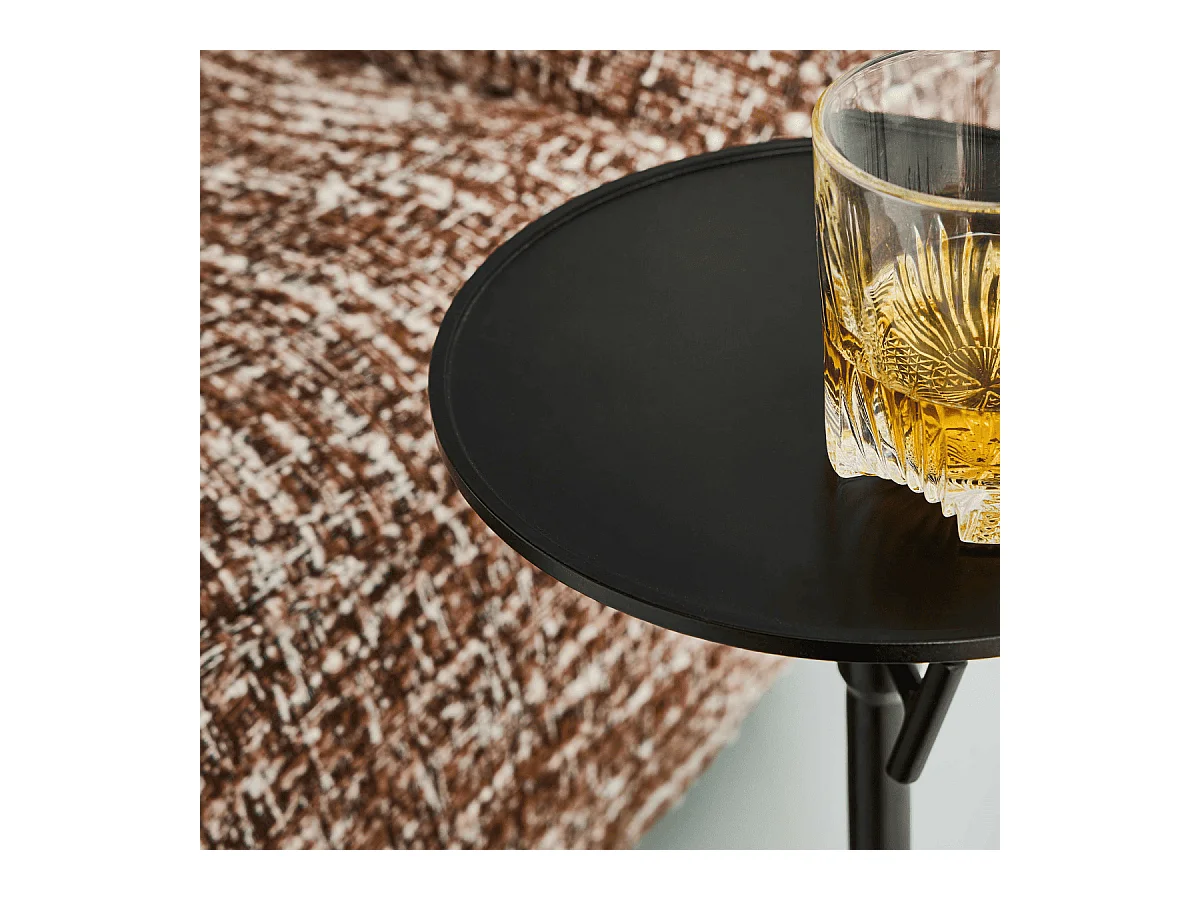 Sellette avec piètement en marbre D23 cm - ERNEST