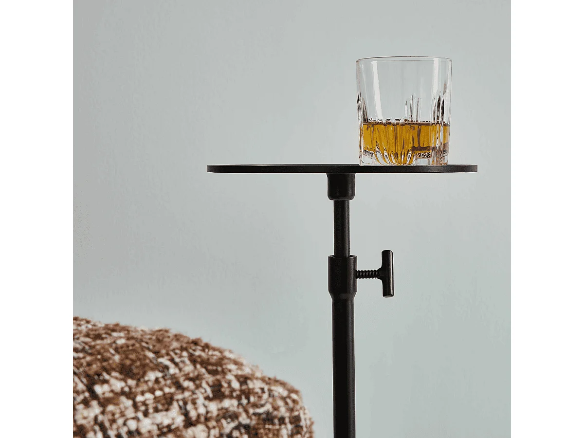 Sellette avec piètement en marbre D23 cm - ERNEST