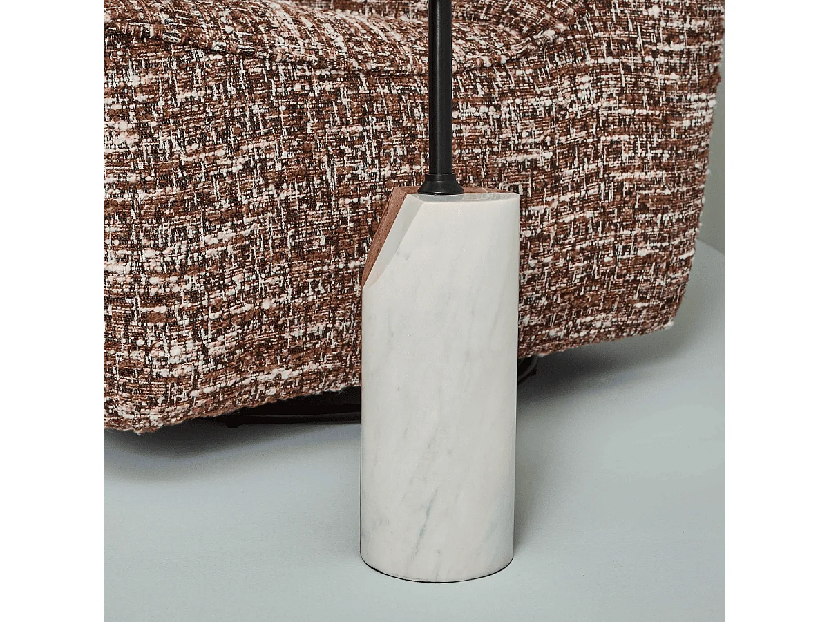 Sellette avec piètement en marbre D23 cm - ERNEST